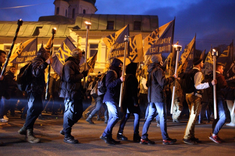 "Марш нації" у Києві: активісти зажадали відмовитися від виборів на Донбасі